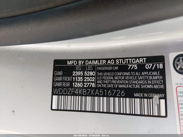 2019 Mercedes-BENZ E 300 4MATIC — фото 9