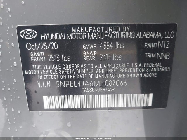 صورة 9 لـ 2021 Hyundai SONATA SEL