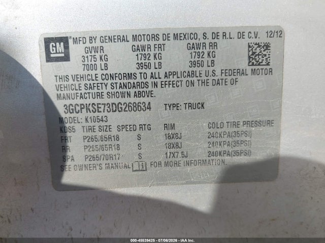 صورة 9 لـ 2013 Chevrolet SILVERADO 1500 LT