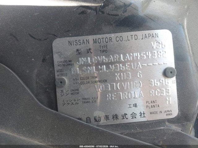 2010 Infiniti G37X 照片 9