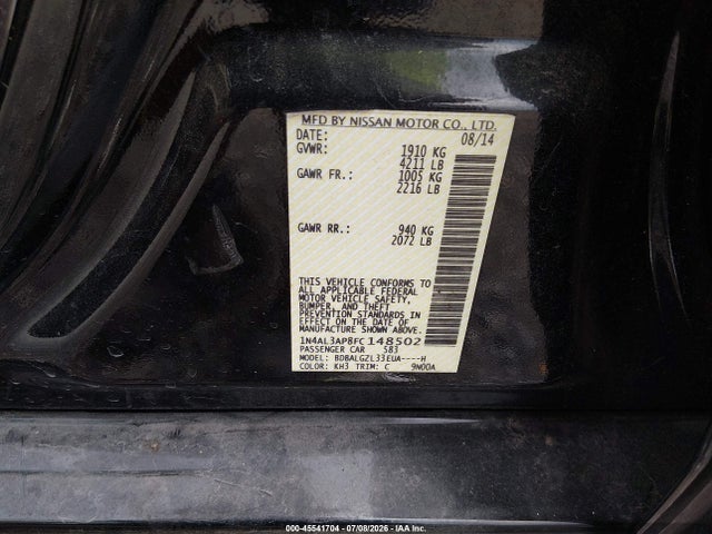 صورة 9 لـ 2015 Nissan ALTIMA 2.5 S