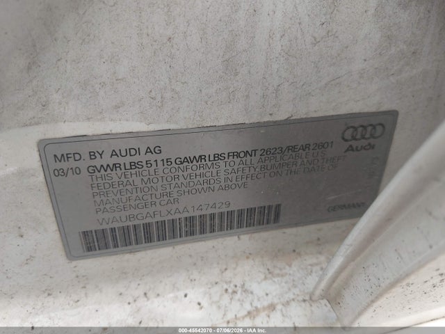 صورة 9 لـ 2010 AUDI S4 3.0 PREMIUM PLUS