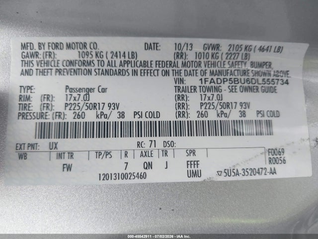 2013 FORD C-MAX HYBRID SEL photo 9