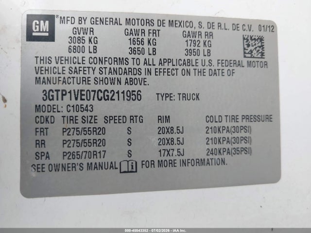صورة 9 لـ 2012 GMC SIERRA 1500 SLE
