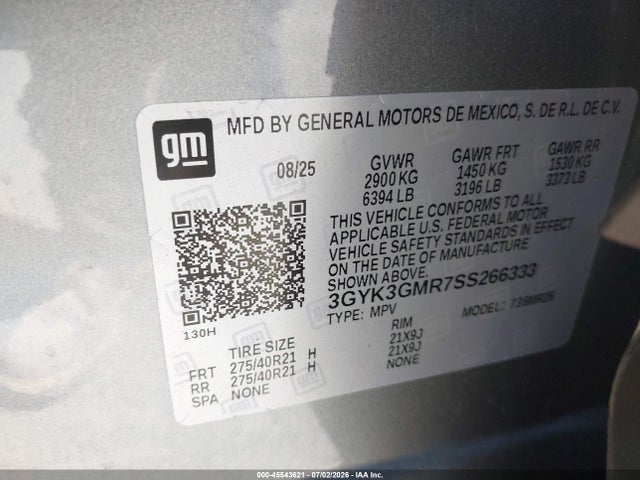 2025 CADILLAC OPTIQ SPORT 2 AWD 9