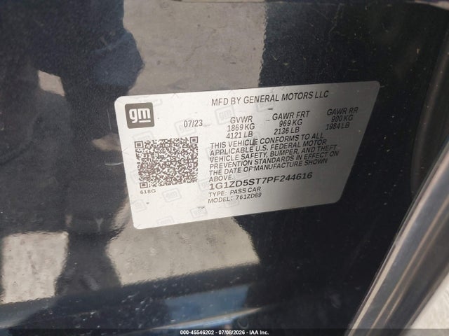 2023 CHEVROLET MALIBU FWD 1LT 9