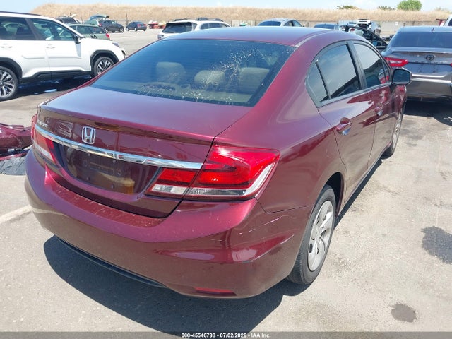 2013 Honda CIVIC LX — фото 4