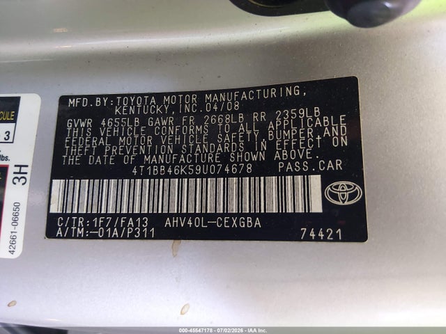 2009 Toyota CAMRY HYBRID — фото 9