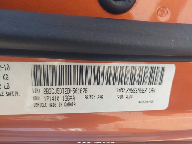 2011 Dodge CHALLENGER R/T thumbnail 17