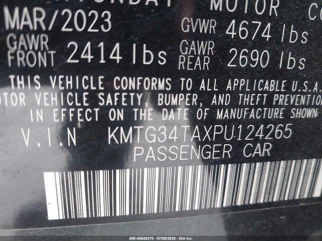 2023 Genesis G70 2.0T RWD 照片 9
