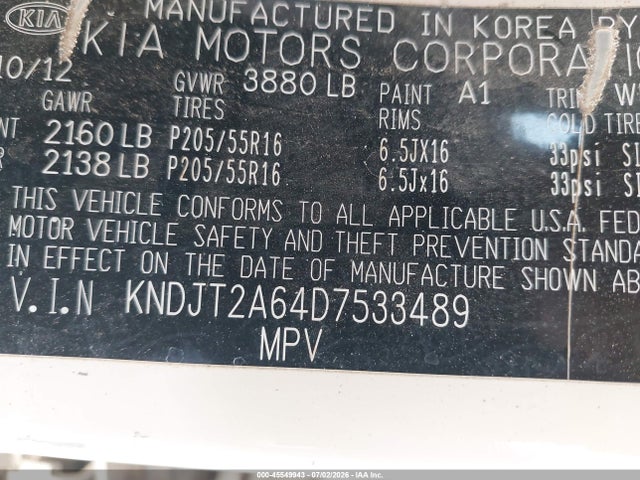 2013 KIA SOUL + photo 9
