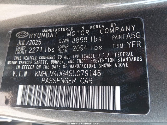 صورة 9 لـ 2025 Hyundai ELANTRA SEL SPORT