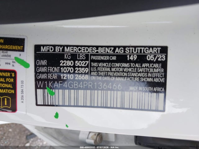 2023 MERCEDES-BENZ C 300 SEDAN 9