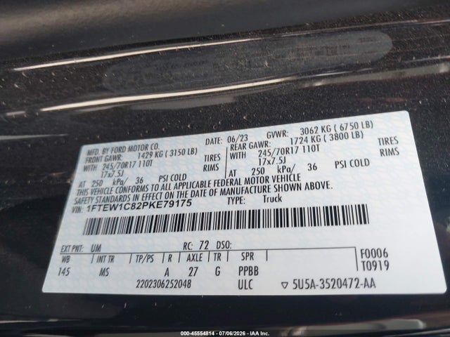 2023 FORD F-150 XLT 9