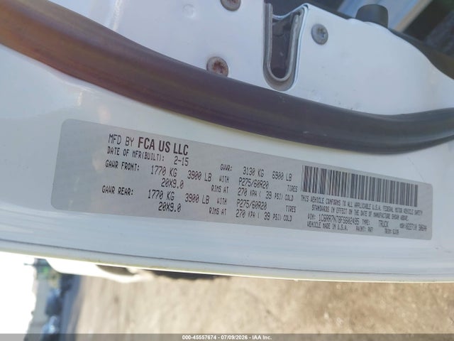 صورة 9 لـ 2015 RAM 1500 LARAMIE