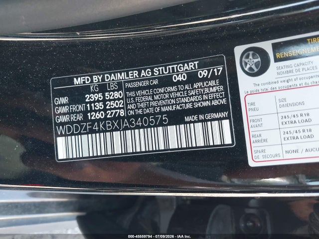 2018 Mercedes-BENZ E 300 4MATIC — фото 9