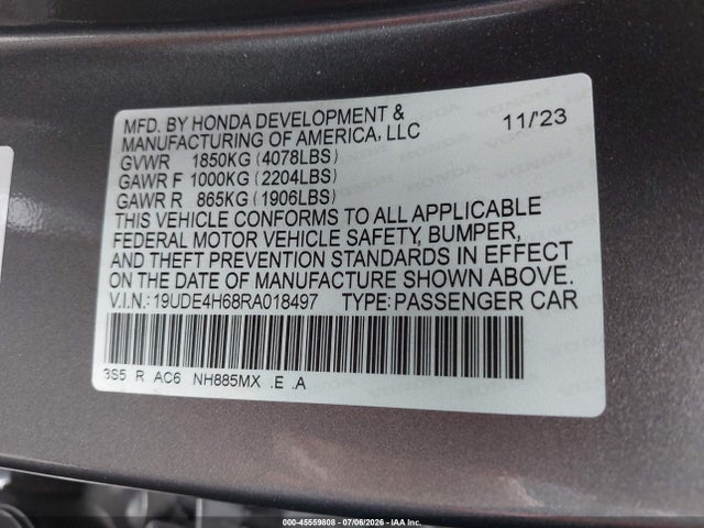 2024 Acura INTEGRA A-SPEC TECHNOLOGY 缩略图 9