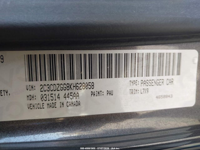 2019 Dodge CHALLENGER SXT AWD 照片 9