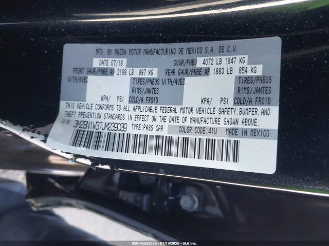 2018 Mazda MAZDA3 GRAND TOURING 照片 9