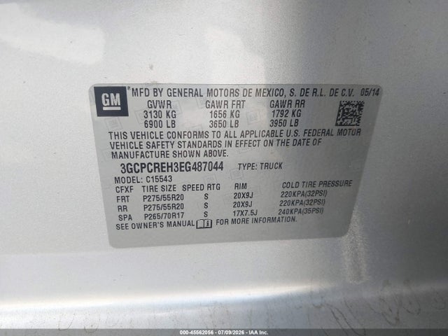 2014 Chevrolet SILVERADO 1500 LT 照片 9