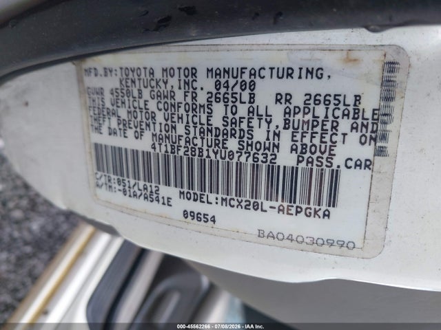 2000 Toyota AVALON XLS photo 9
