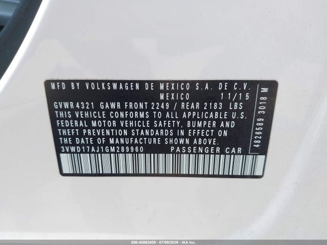 2016 Volkswagen JETTA 1.8T SPORT 照片 9