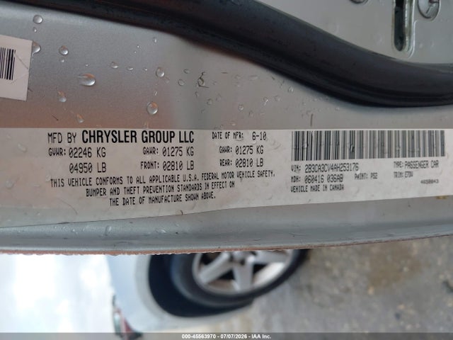 2010 Dodge CHARGER SXT 照片 9