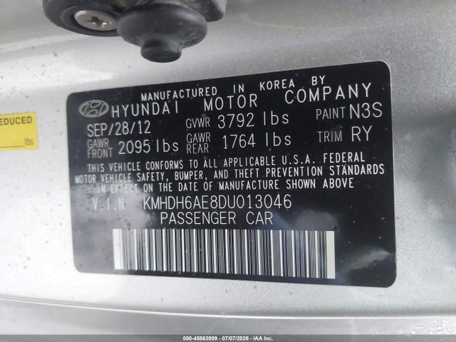 صورة 9 لـ 2013 Hyundai ELANTRA GS