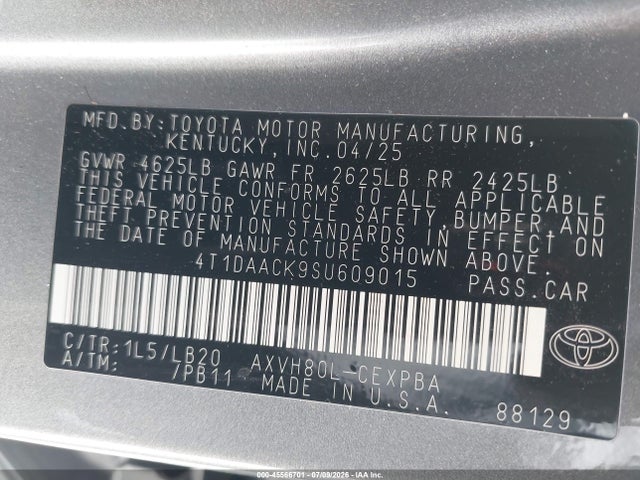 2025 Toyota CAMRY XSE photo 9