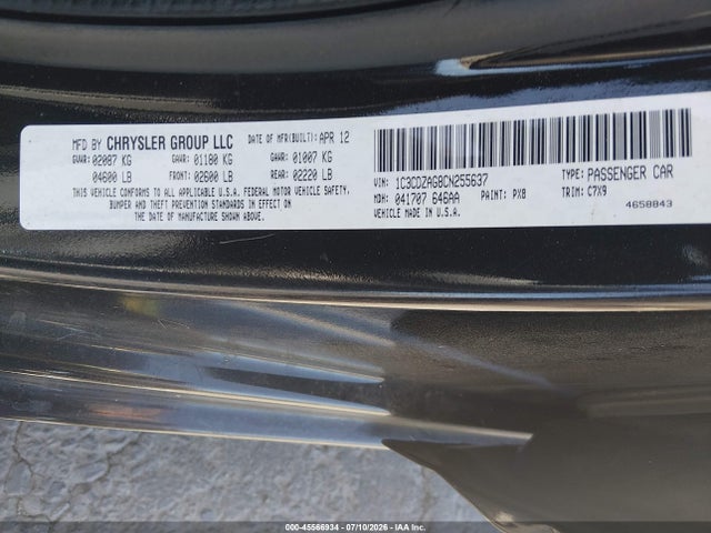 صورة مصغرة 9 لـ 2012 Dodge AVENGER SE
