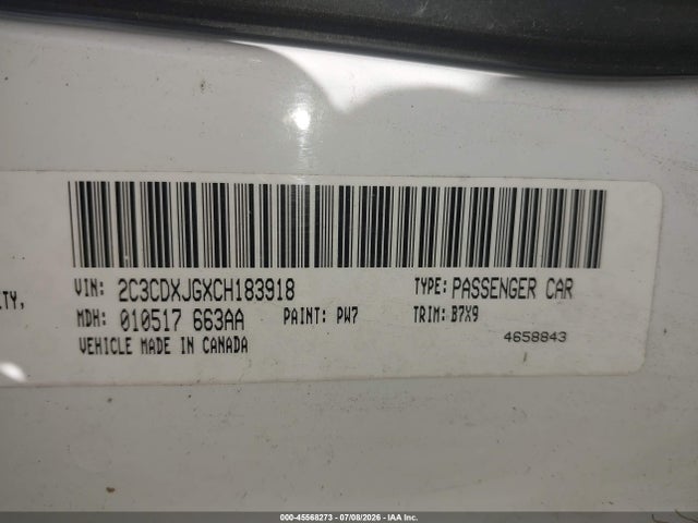 2012 Dodge CHARGER SXT 缩略图 12