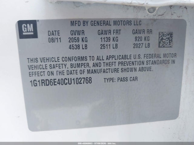 2012 Chevrolet VOLT photo 9