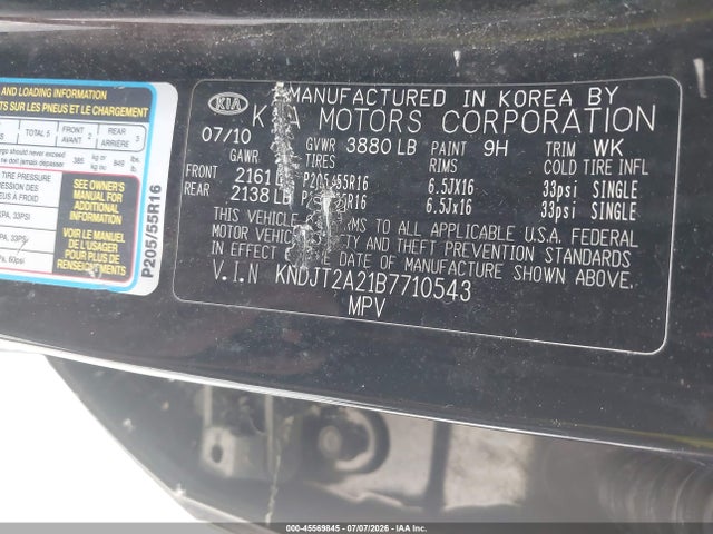 2011 KIA SOUL + 照片 9