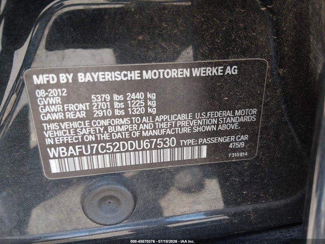 صورة 9 لـ 2013 BMW 535I XDRIVE