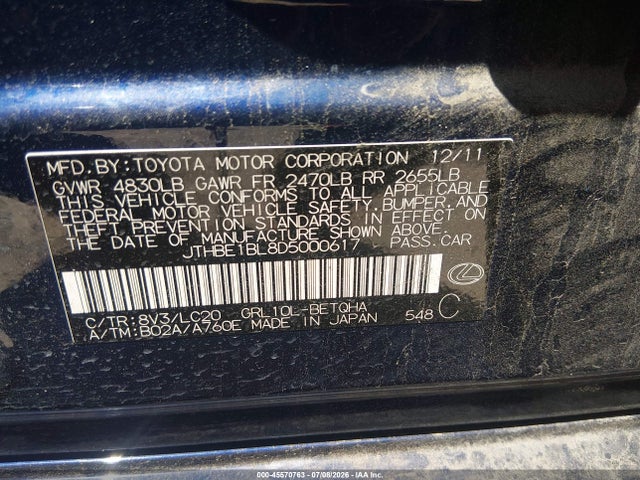 2013 Lexus GS 350 缩略图 9