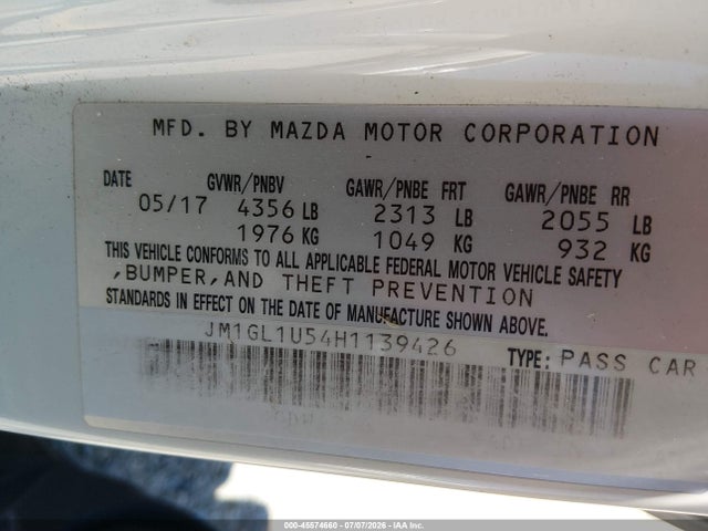 2017 Mazda MAZDA6 SPORT 照片 9