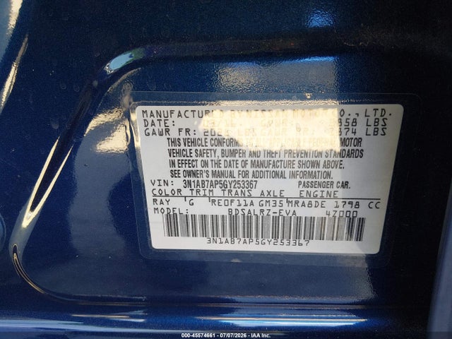 2016 Nissan SENTRA SR — фото 9