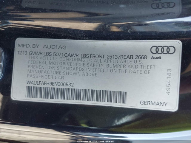 2014 AUDI A5 2.0T PREMIUM — фото 9