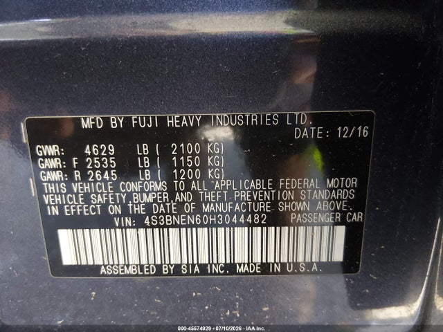 2017 Subaru LEGACY 3.6R LIMITED — фото 9