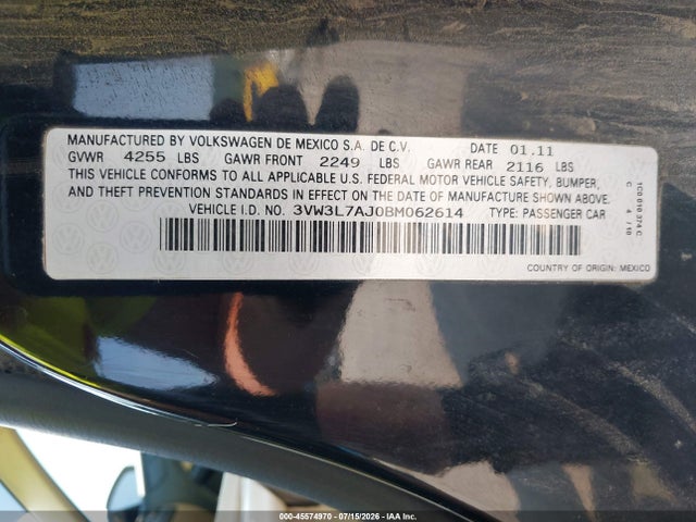 2011 Volkswagen JETTA 2.0L TDI 照片 9