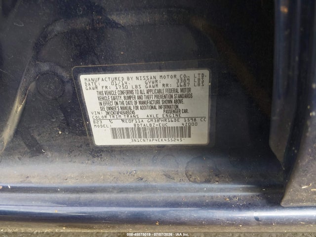 2014 Nissan VERSA 1.6 S/1.6 S+/1.6 SL/1.6 SV/S 照片 9