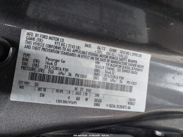 صورة 9 لـ 2013 FORD FOCUS SE
