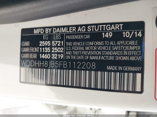 2015 Mercedes-BENZ E 350 4MATIC — фото 9