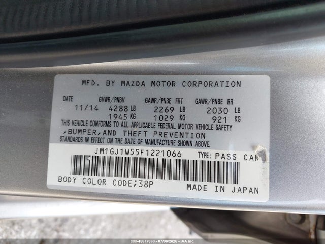 صورة 9 لـ 2015 Mazda MAZDA6 I GRAND TOURING