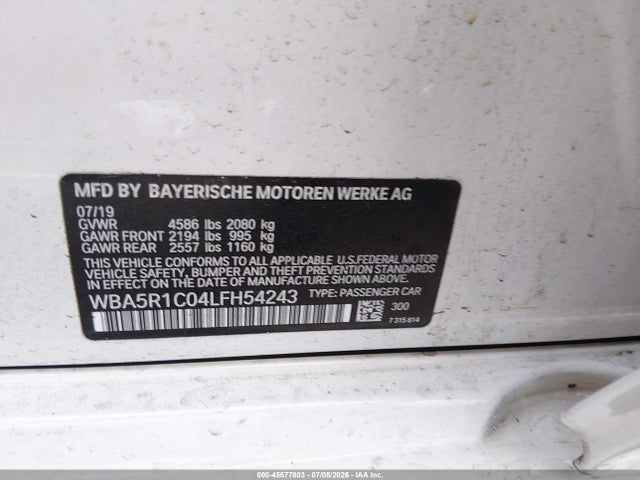 2020 BMW 330I 照片 9
