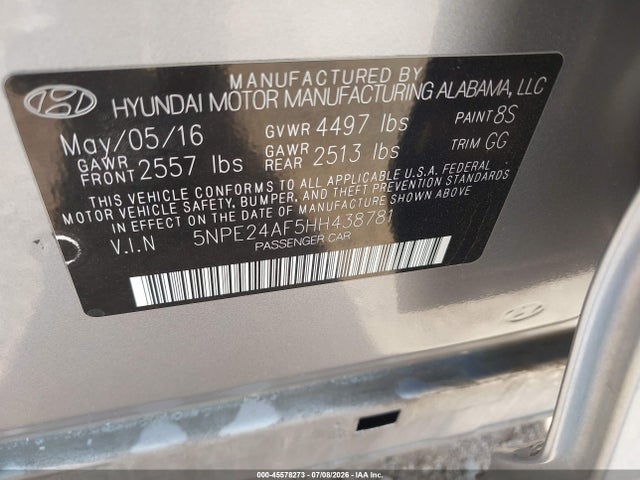 صورة 9 لـ 2017 Hyundai SONATA