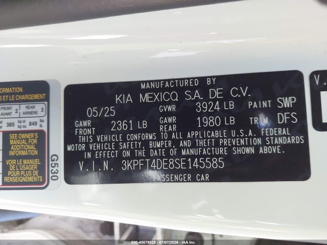 صورة 9 لـ 2025 KIA K4 LX