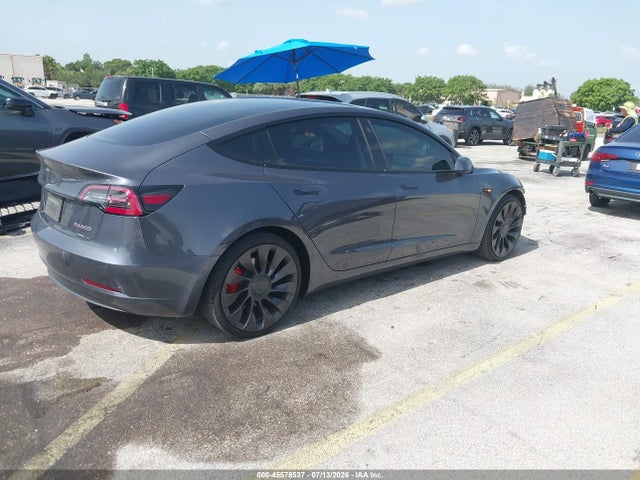 صورة 4 لـ 2022 Tesla MODEL 3 PERFORMANCE DUAL MOTOR ALL-WHEEL DRIVE