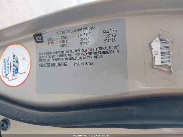 2008 Cadillac DTS 1SB 照片 9