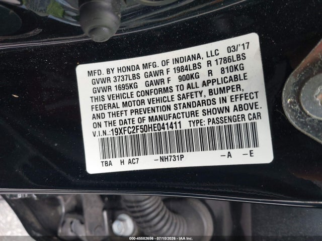 2017 Honda CIVIC LX 照片 9